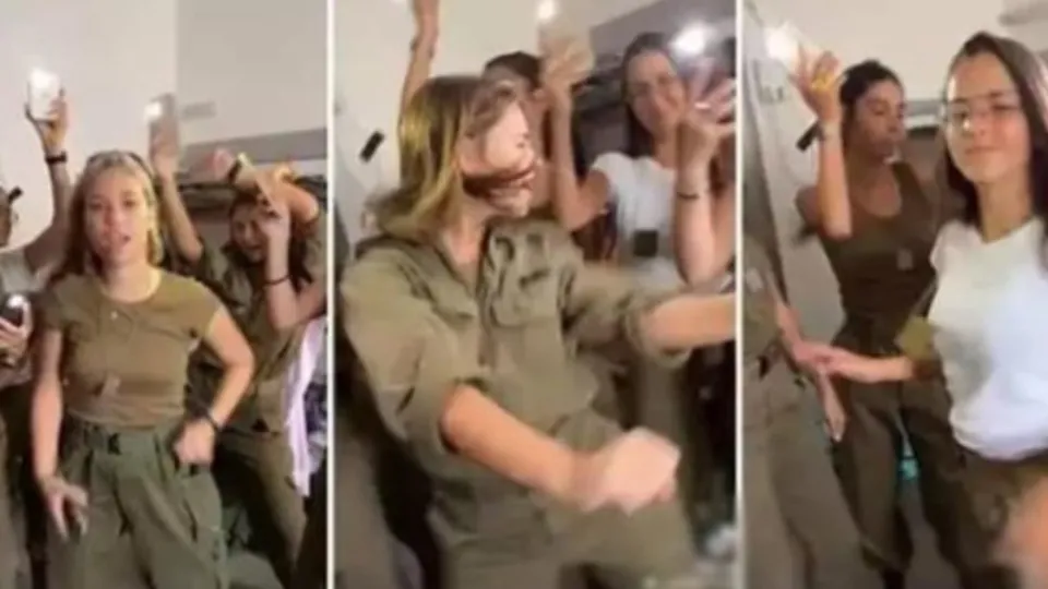 İsrail ordusunun kadın askerlerinin koğuş eğlencesini milyonlar izledi! Savunma Bakanlığı harekete geçti