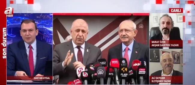 HDP/PKK’lı koalisyon artık 8’li oldu! Ümit Özdağ HDP/PKK’ya ‘evet’ dedi