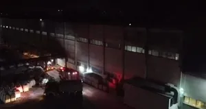 Balıkesir’de kağıt fabrikasında yangın