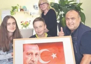 Kerstin yenge Erdoğan hayranı