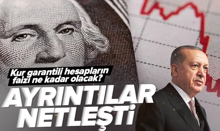 SON DAKİKA! Kur Korumalı TL Vadeli Mevduat Hesabı’nın ayrıntıları netleşti! Kur garantili hesapların faizi ne kadar olacak?