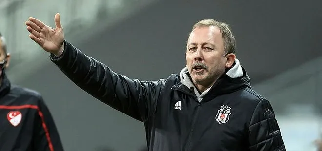 Beşiktaş Teknik Direktörü Sergen Yalçın’dan dobra açıklama ’’ Topu ben de çıktı gibi gördüm’’