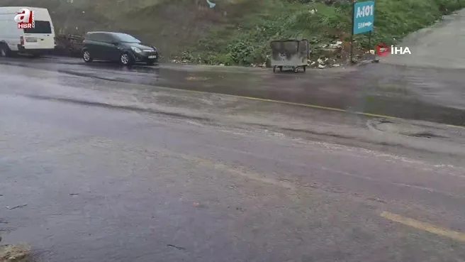 Tekirdağ’da sağanak yağış etkili oluyor