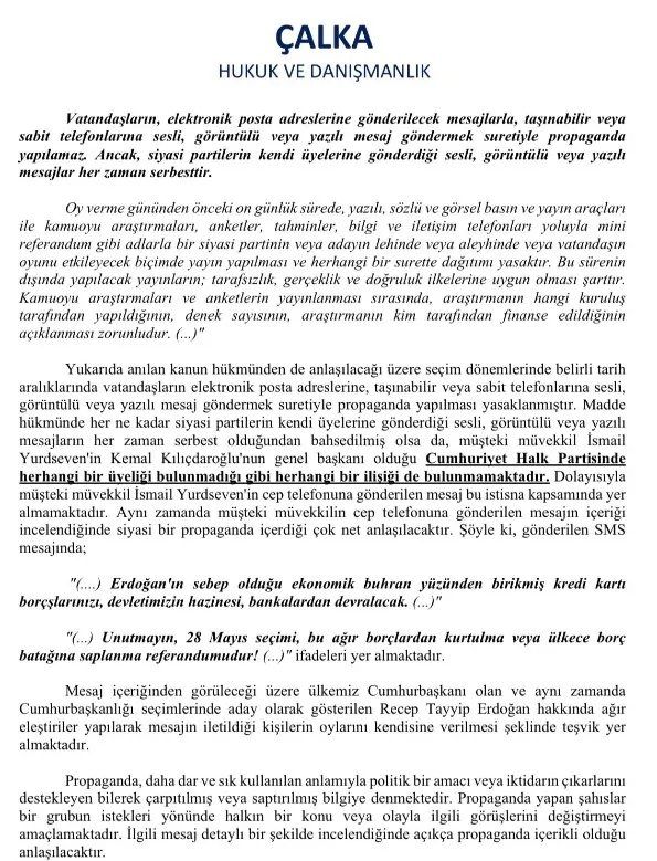 Kemal Kılıçdaroğlu’nun ‘SMS’li seçim propagandasına suç duyurusu - 5