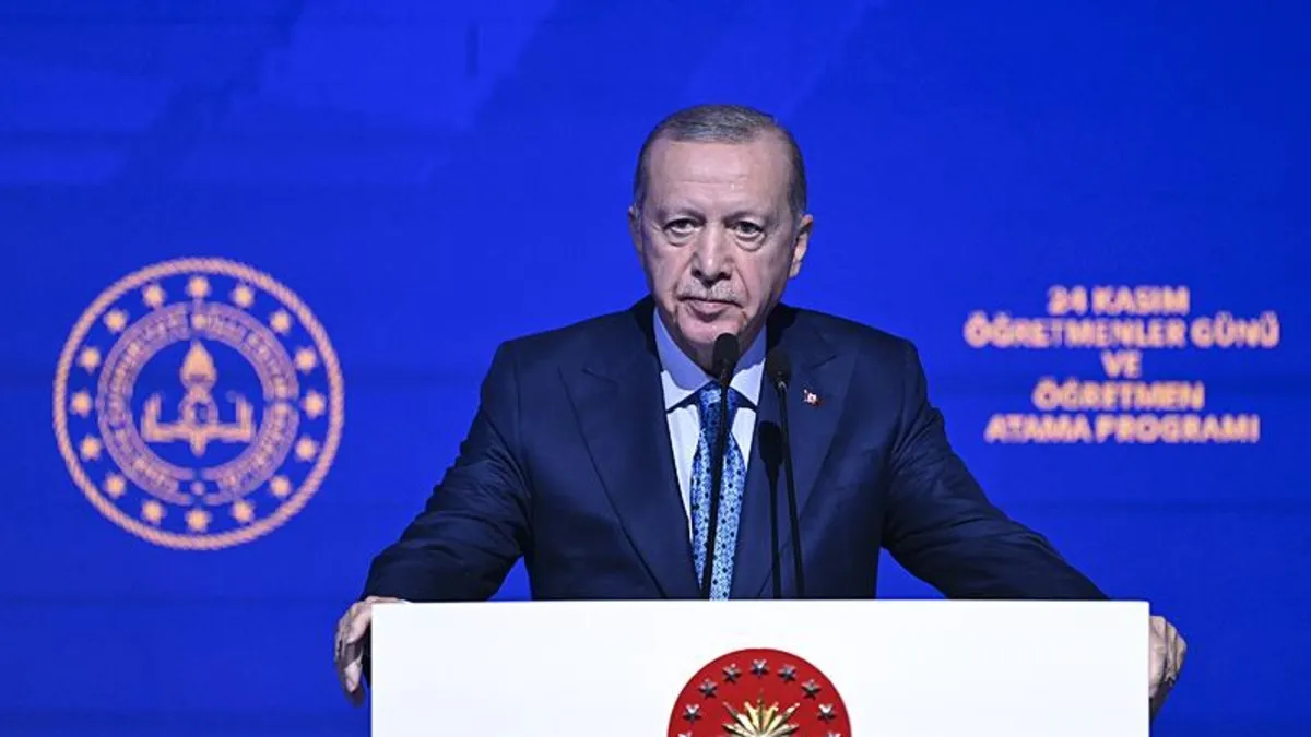 Başkan Erdoğan’dan "Türkiye Yüzyılı Maarif Modeli" mesajı! "Yeni eğitim modelimizi kararlılıkla uygulamayı sürdüreceğiz"