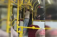 Tek oturmak istedi! Otobüsü birbirine kattı