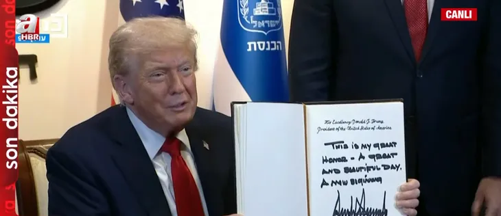 Trump’ın İsrail ziyareti için çarpıcı değerlendirme: Netanyahu’ya bir tekme de kendi vurur