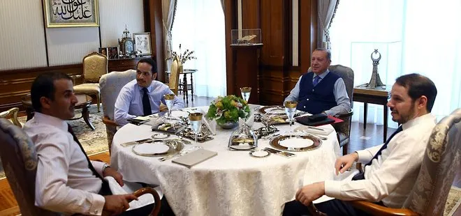 Cumhurbaşkanı Erdoğan-Al Sani görüşmesinde A Haber detayı!