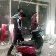 Kilise Suriyeden roket atıldı