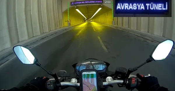 Son dakika: Avrasya Tüneli’nden 1 Mayıs’tan itibaren motosikletler de geçebilecek! İşte geçiş ücreti