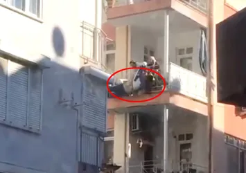 Anne ve anneannesinin yardımı işe yaramadı! 5'inci kattan düştü