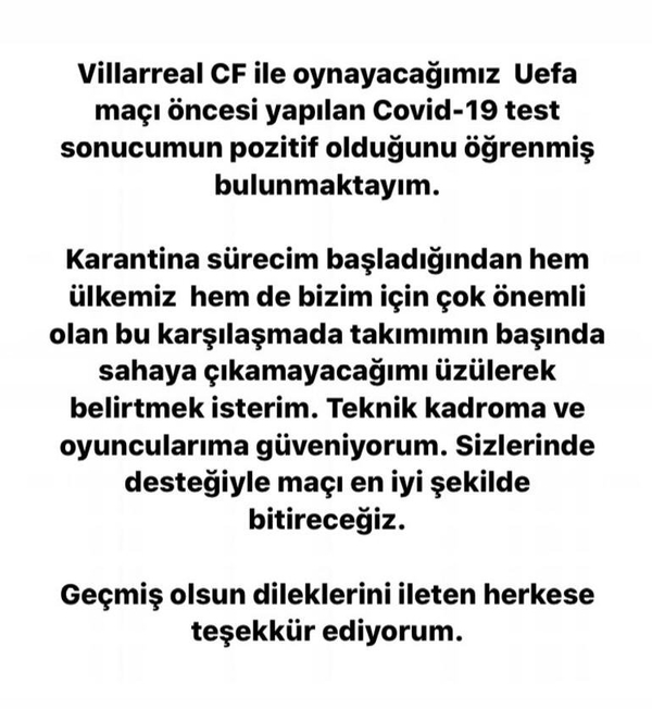 Son dakika | Sivasspor teknik direktörü Rıza Çalımbay koronavirüse yakalandı - 2