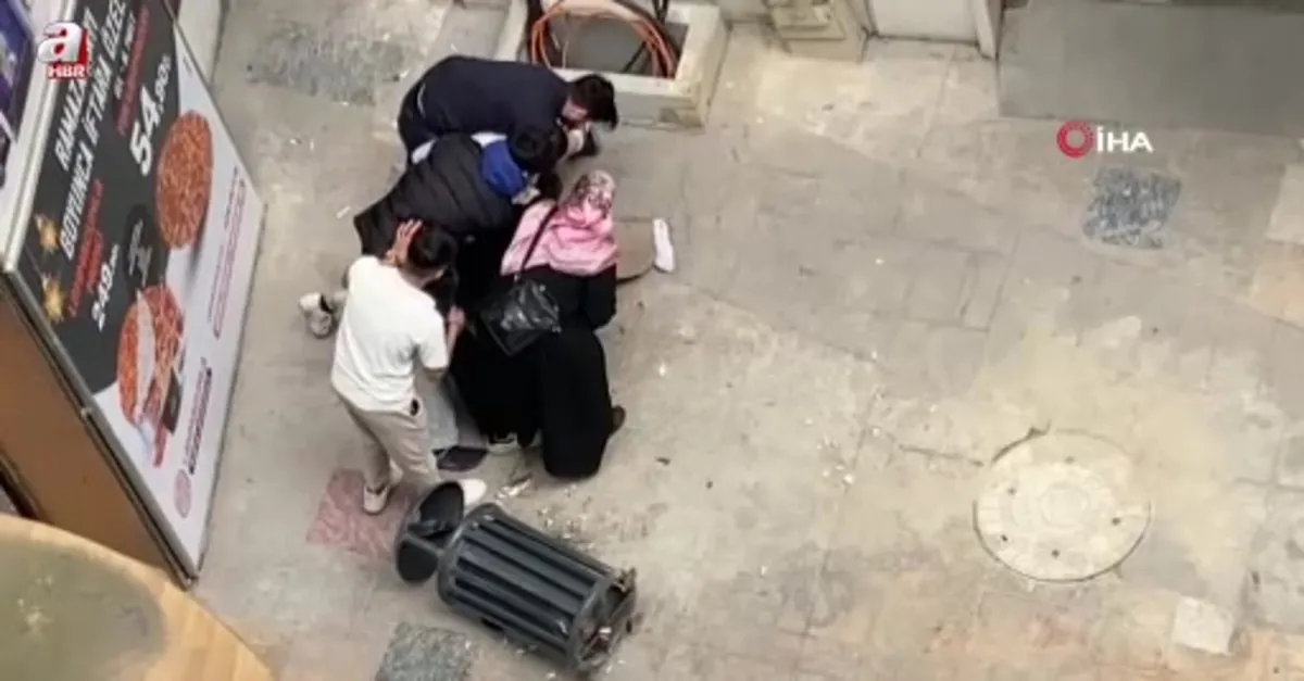 Karabük'te silahlı kavga kamerada