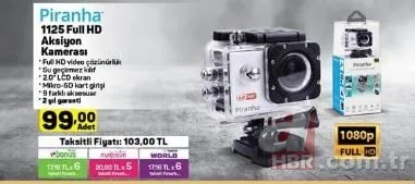 A101 aktüel ürünler kataloğu 23 Mayıs ile aksiyon kamerası geliyor! A101 indirimli ürünler neler?