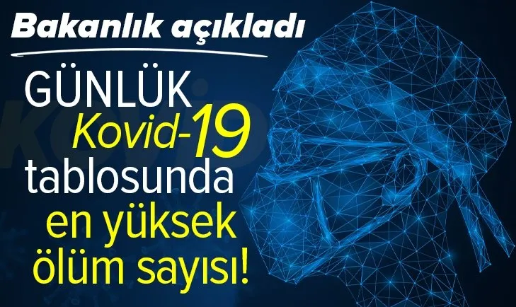Son dakika: Türkiye'nin Kovid-19 vaka ve vefat tablosu! Sağlık Bakanlığı duyurdu | 18 Nisan 2021 Kovid-19 rakamları