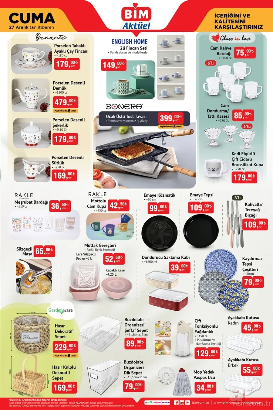 BİM aktüel kataloğu 24-27 Aralık: Dubai çikolatası ve kuruyemiş festivali başladı! 6