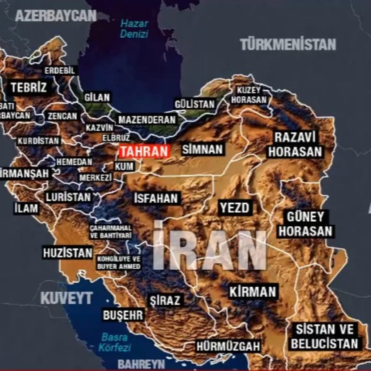 İran coğrafyası işgale kapalı! Dağlar ve çöller orduların kabusu: Sadece harita değil stratejik savunma mekanizması
