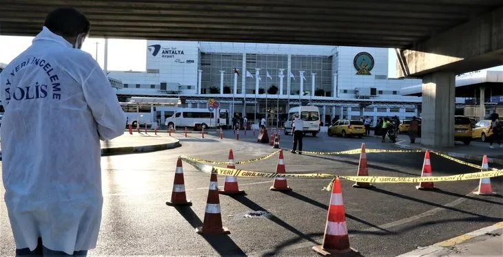 Antalya Havalimanı’nda canına kıydı! Görenleri şoke eden olay