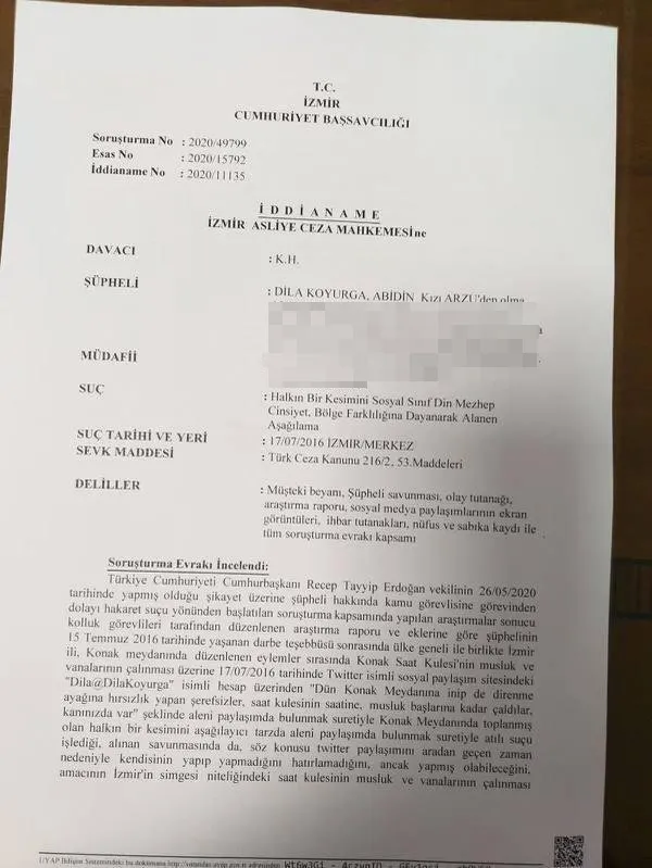 Son dakika: Başkan Erdoğan’a skandal sözler! CHP’li Dila Koyurga hakkında 8 aydır dava açılmadı