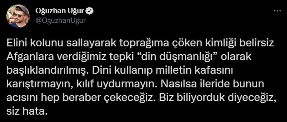 Oğuzhan Uğur hakkında suç duyurusu! İslamofobi ve ırkçılık... - 3