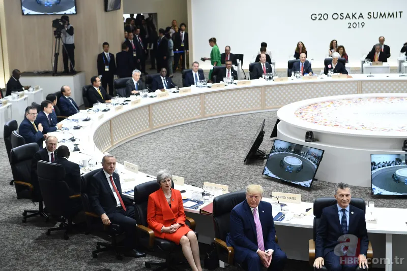 G20 Osaka Liderler Zirvesi başladı! İşte tarihe geçen kareler 15