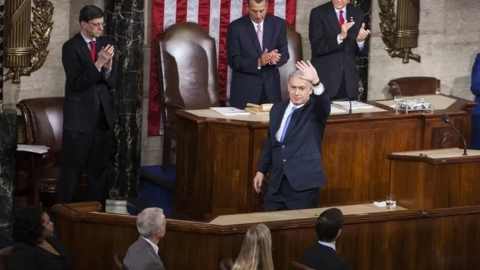 İnsanlığın utanç günü! Terör devleti İsrail’in Başbakanı Netanyahu ABD Kongresi’nde alkışlarla karşılandı
