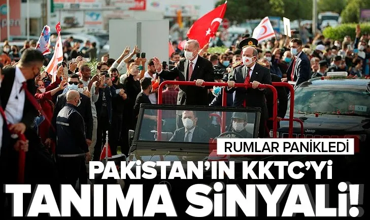Pakistan’ın KKTC’yi tanıma sinyali! Rumlar panikledi