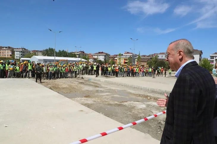 Başkan Erdoğan Sancaktepe ve Yeşilköy'deki pandemi hastanelerini inceledi