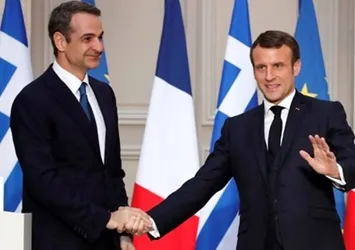 Miçotakis ve Macron'dan Türkiye görüşmesi