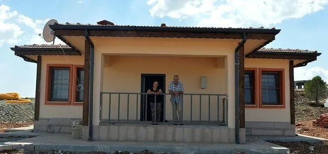 Köy tipi deprem konutlarının yapımı sürüyor: Bayramda 55 ev daha teslim edilecek