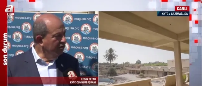 Kapalı Maraş 2 yıl önce açıldı! Cumhurbaşkanı Ersin Tatar A Haber’in sorularını yanıtladı