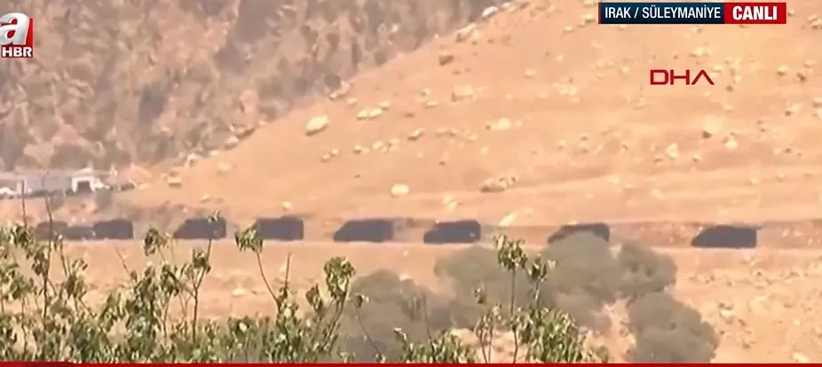 KONVOY BÖLGEDEN AYRILIYOR!