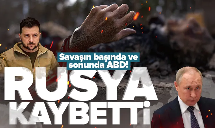 ABD: Rusya savaşı kaybetti