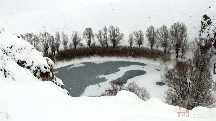 Sivas’ta gizemli göl