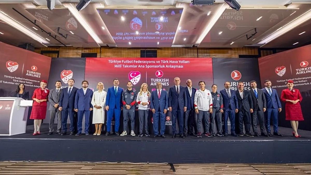 THY ile TFF arasında 3 yıllık sponsorluk anlaşması