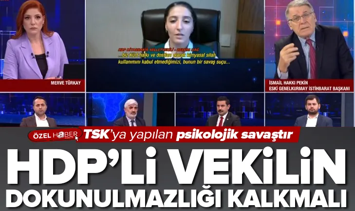 HDP’li vekillerin dokunulmazlıkları kaldırılmalı