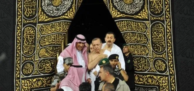 ERDOĞAN, KABE'Yİ ZİYARET EDEREK UMRE YAPTI