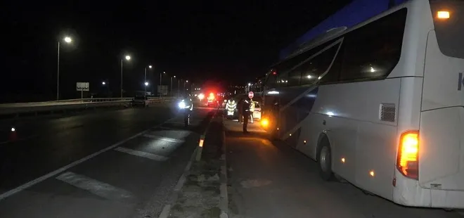 Otobüs ile otomobil çarpıştı: 5 çocuk yaralandı