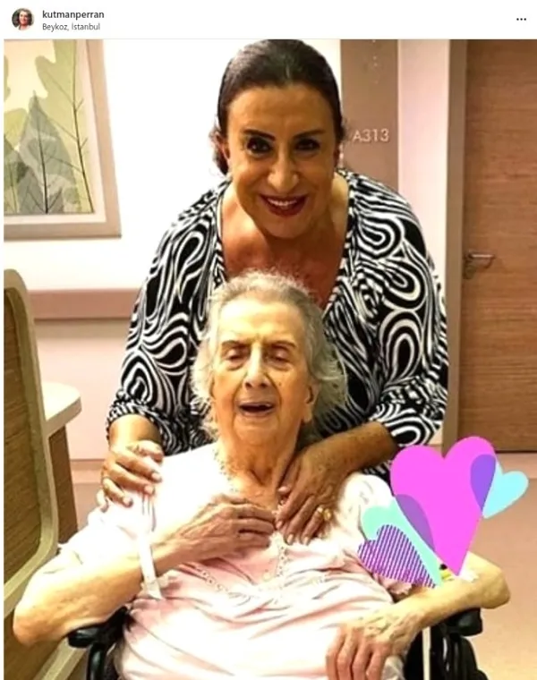 Perran Kutman’ın annesi Emine Sabriye Kanat hayatını kaybetti