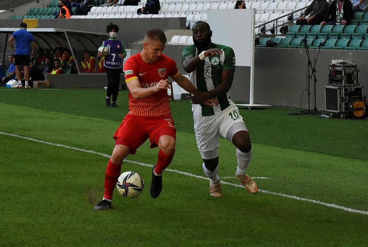 Giresunspor ile Kayserispor 1-1 berabere kaldı!