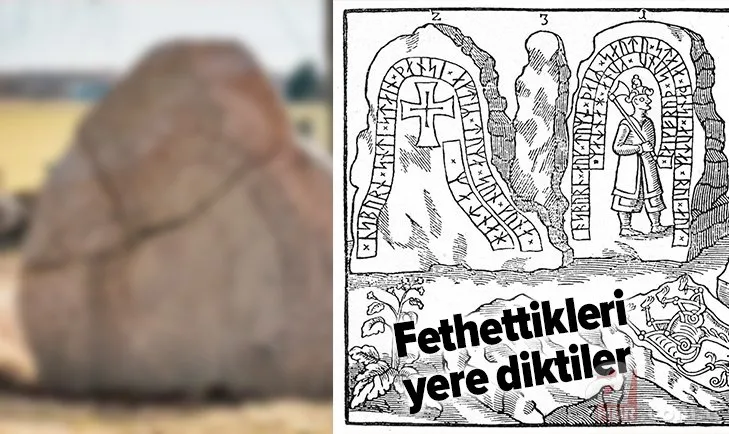 Viking tarihin en değerli kayıp parçası 300 yıl sonra bulundu! Fethettikleri yere diktiler