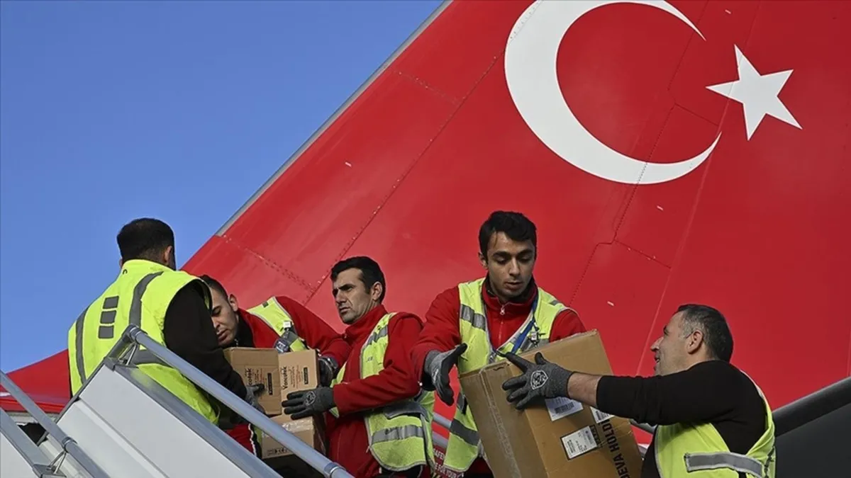 Mazluma yardım eli! Gazze'ye en çok yardım ulaştıran ülke Türkiye oldu