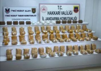 MSB: 185,7 kilo uyuşturucu ele geçirildi