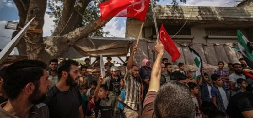 İdlib halkından Türkiye'ye destek