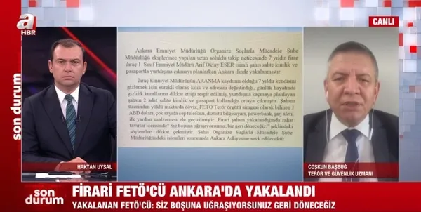 7 yıldır firari olan FETÖ’cü eski Emniyet Müdürü Arif Oktay Eser yakalandı