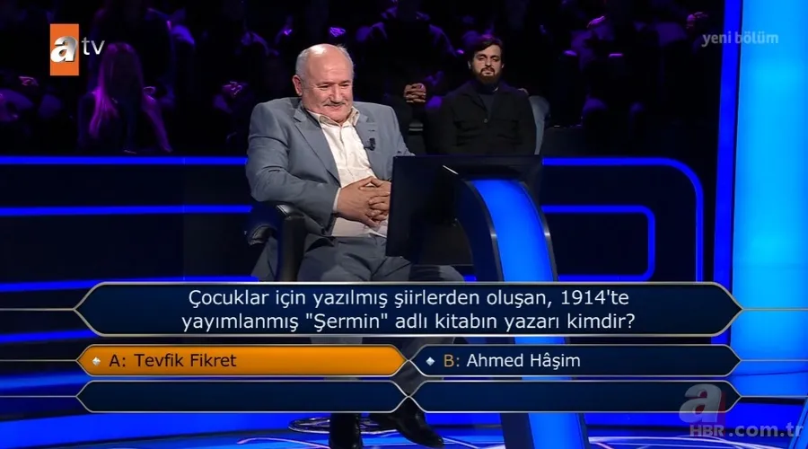 Milyoner'de gülümseten anlar! Soruda kendisini görünce oldukça şaşırdı 19