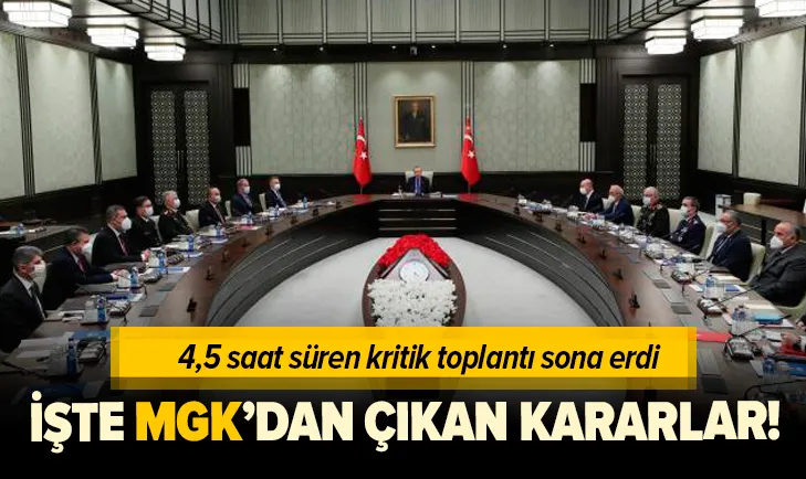 Kritik MGK sonrası flaş açıklama