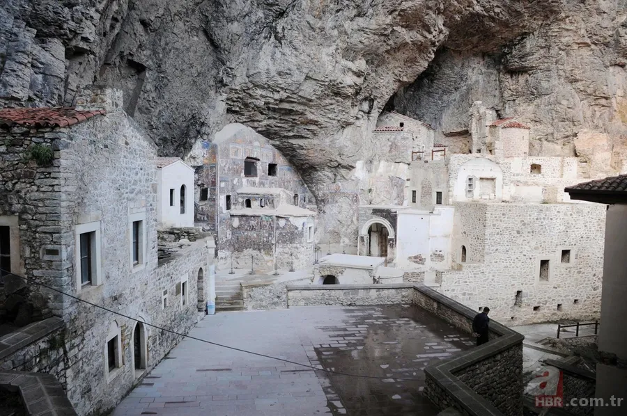 Sümela Manastırı`nın bilinmeyeni daha ortaya çıktı 10