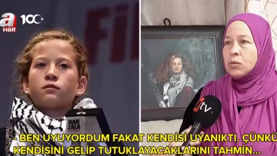 Ahed Tamimi’nin annesi A Haber’e konuştu! Katil İsrail’in zulüm görüntüleri