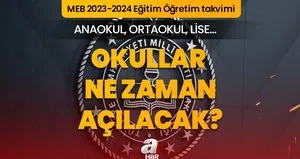 YAZ TATİLİ NE ZAMAN BİTİYOR?
